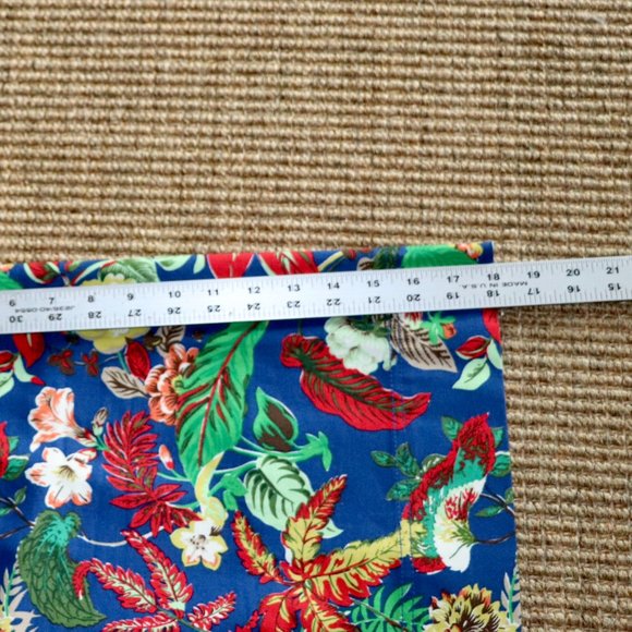 Talbots Blue Floral Mini Skirt - Picture 4 of 6